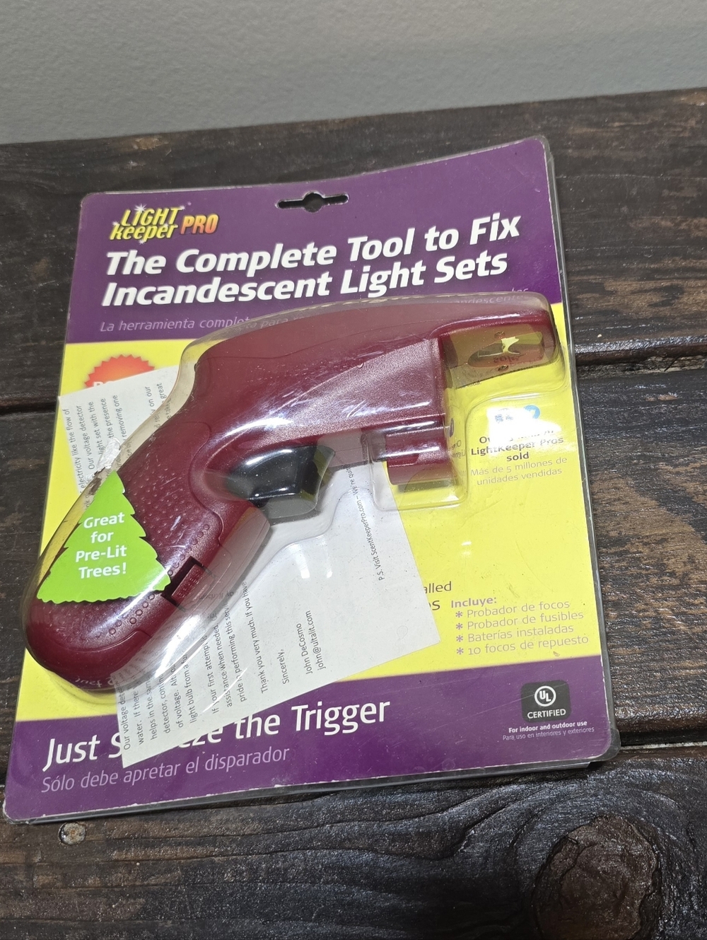 Ulta Lit LightKeeper Pro Incandescent Light Repair Tool.